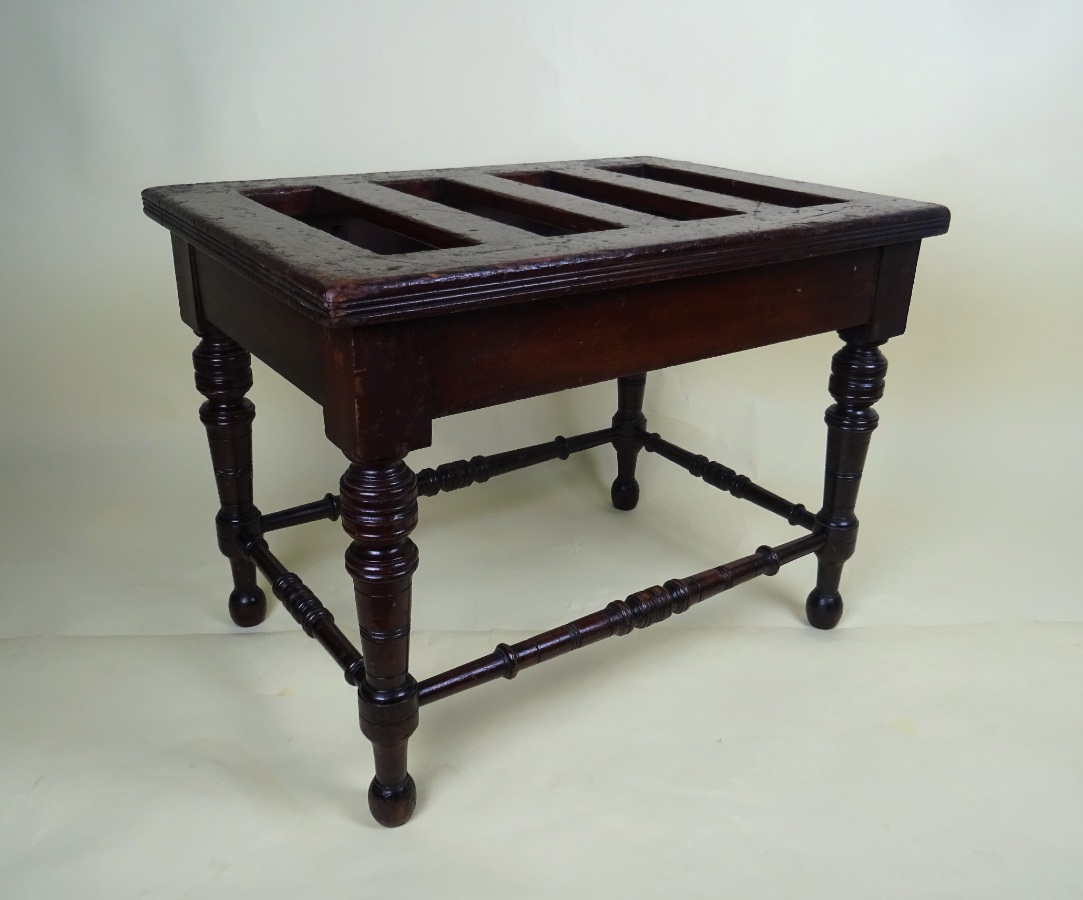 Victorian Luggage Rack Stand